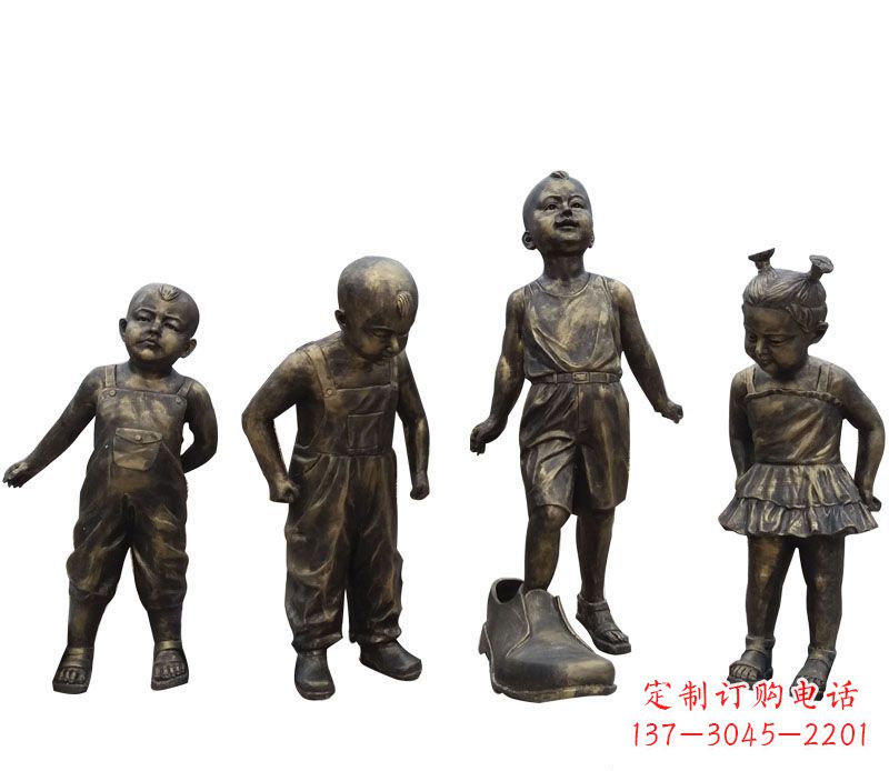 南阳儿童雕塑传承中国古代文化