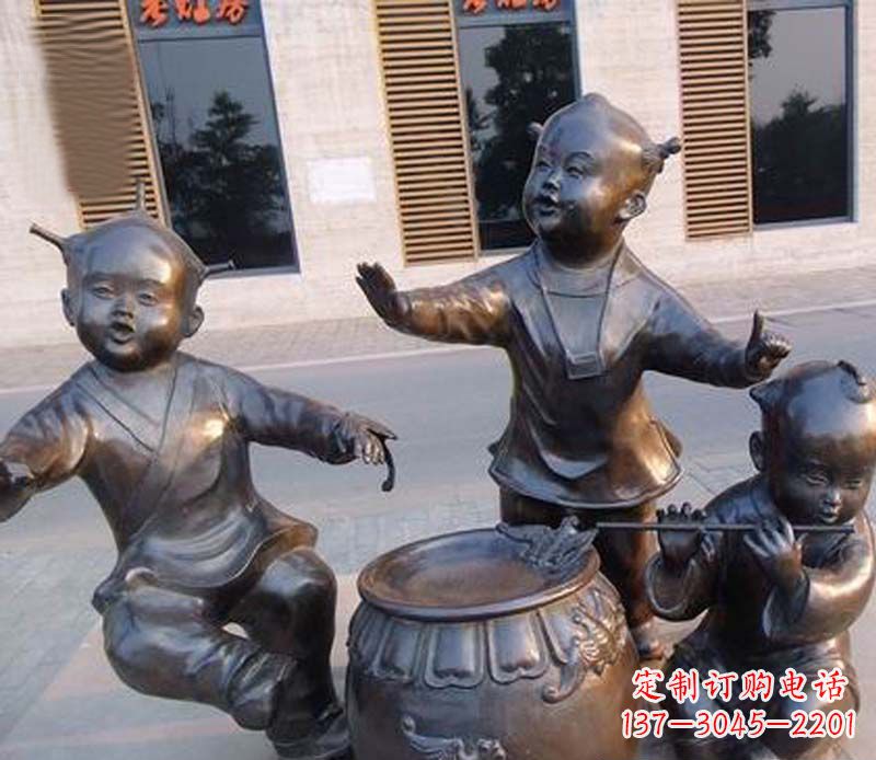 南阳儿童铜雕——传承精神家园的艺术瑰宝