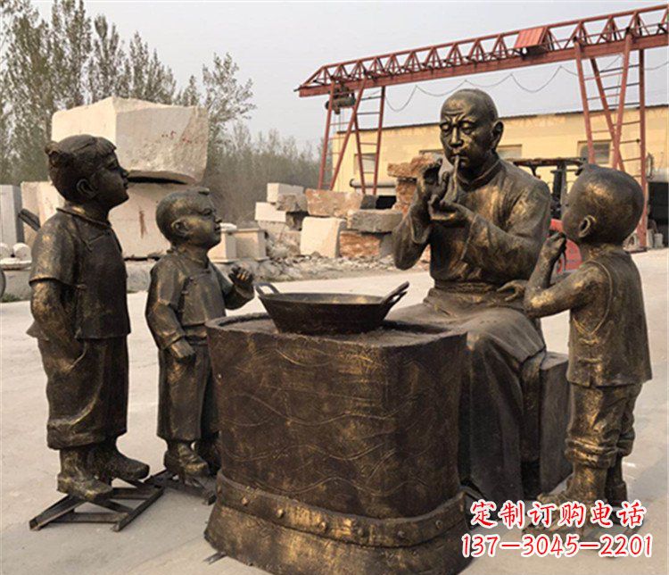 南阳糖果人雕塑想象力与艺术的结合