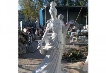南阳传奇女神嫦娥的雕塑