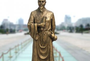 南阳铜雕艺术张仲景的精神实践