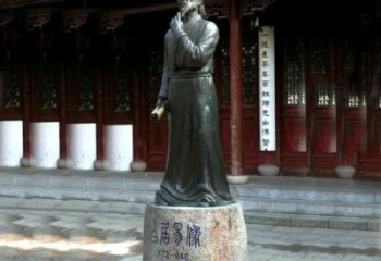 南阳白居易铜雕像向著名诗人致敬