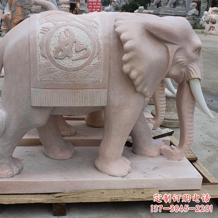 南阳祠堂大象雕塑