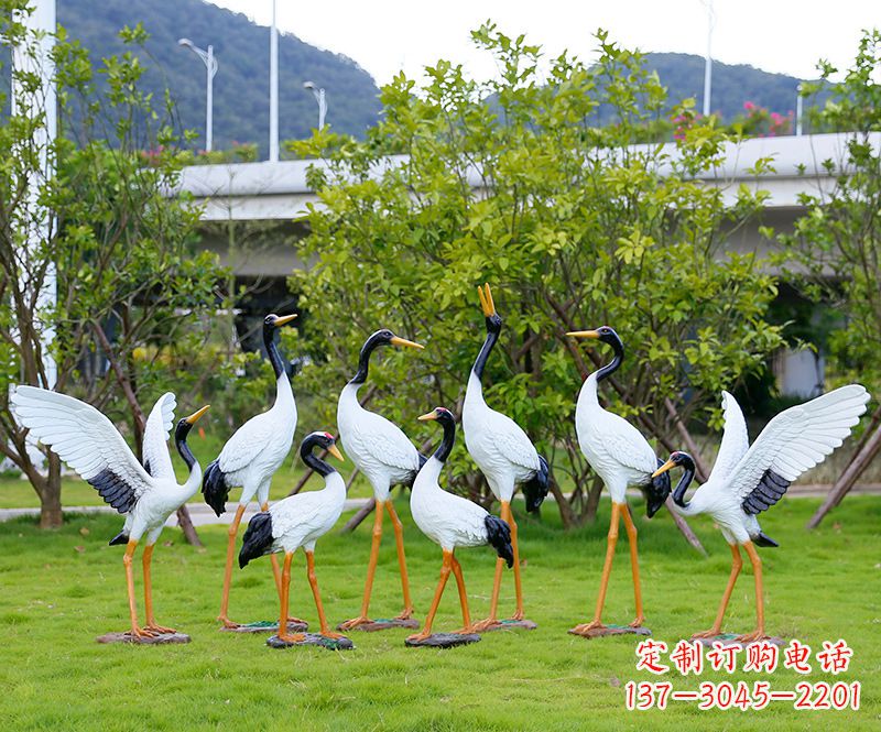 南阳仙鹤雕塑传承中国文化精髓