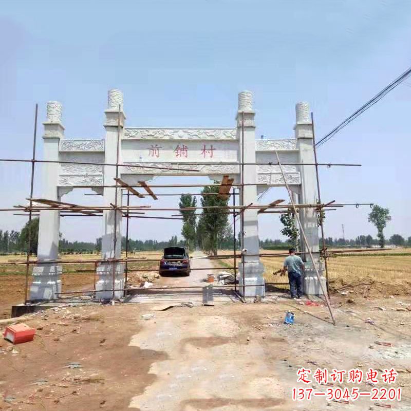 南阳古老传统——牌坊雕塑