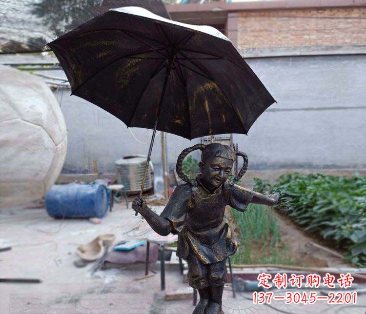 南阳儿童雕塑传承文化之美