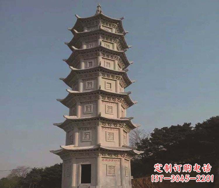 南阳宝塔雕塑大理石的艺术精品
