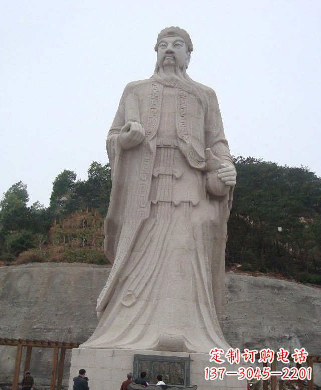 南阳大理石保生大帝神像雕刻之美
