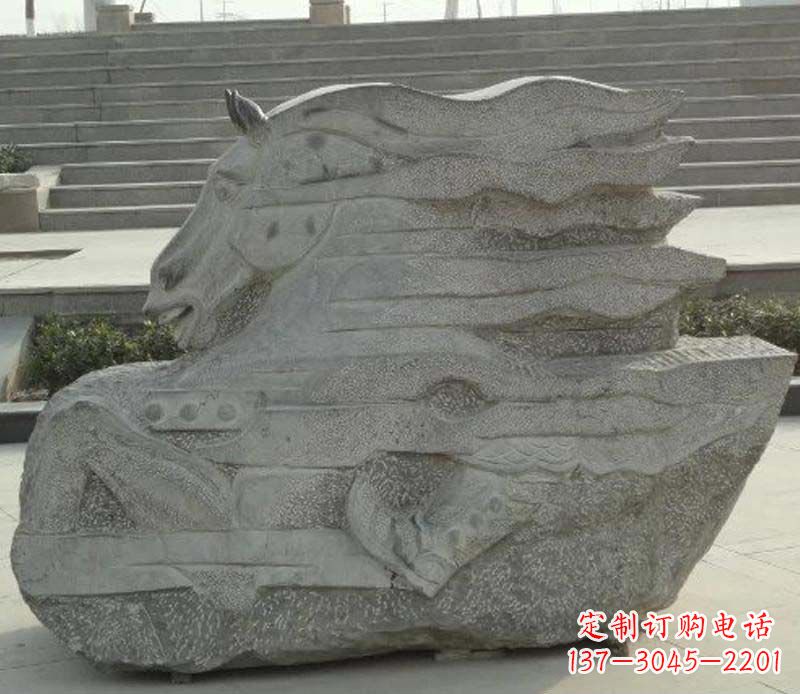 南阳大理石马雕百年传统的精美杰作
