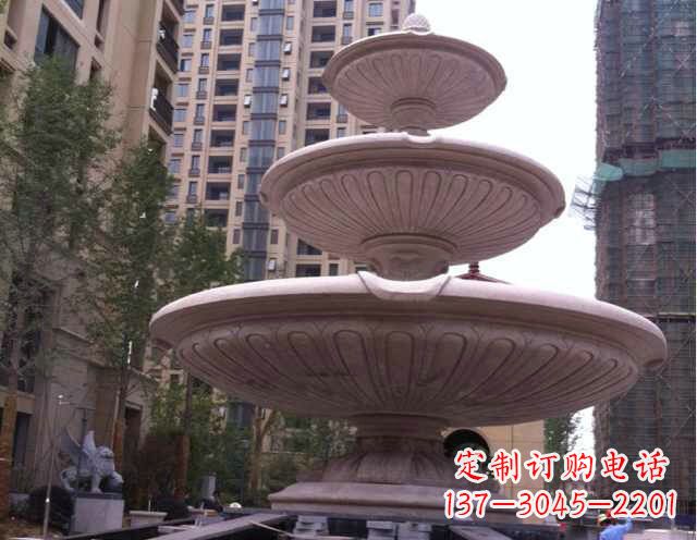 南阳大理石大型喷泉石雕宏伟精美的艺术之作