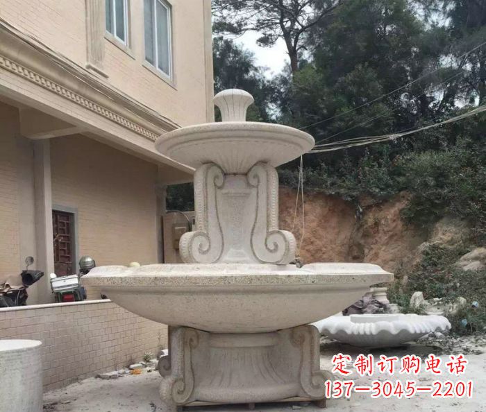 南阳大理石大型喷泉雕塑精致美观又富有艺术气息