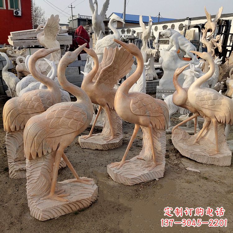 南阳仙鹤雕塑艺术的经典之作