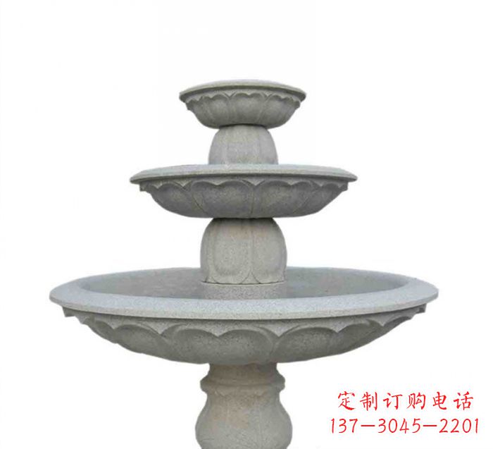 南阳大理石多层喷泉石雕——精美而充满灵性的艺术杰作