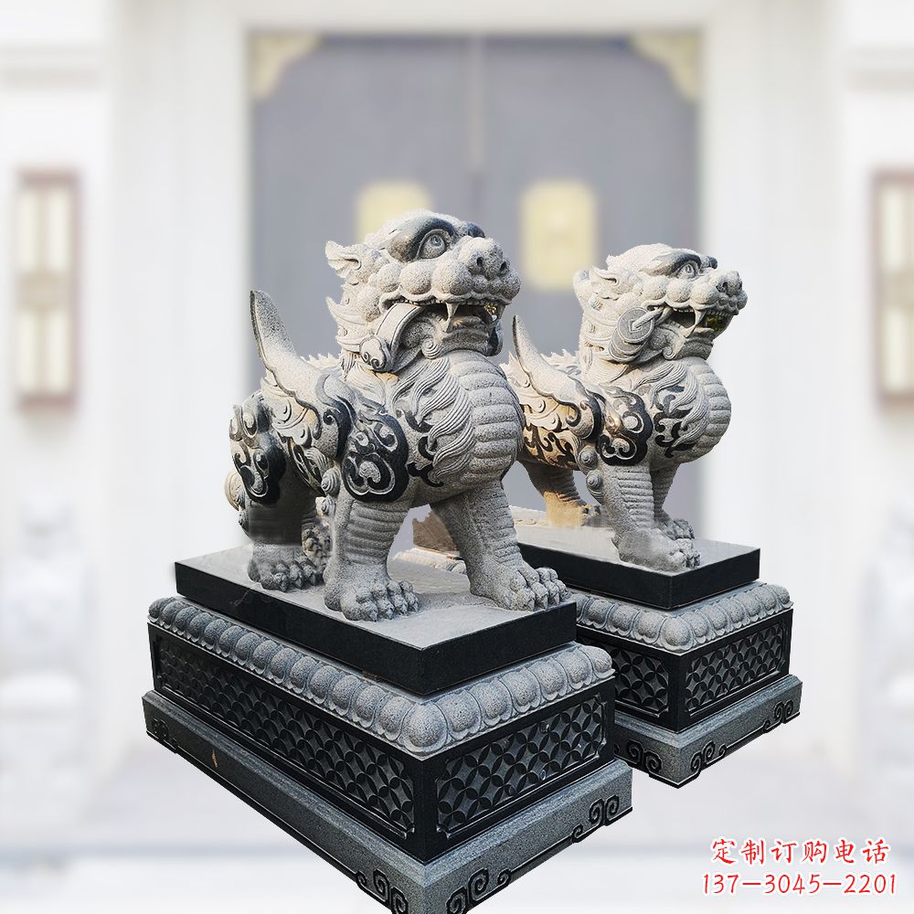 南阳大理石雕刻的貔貅