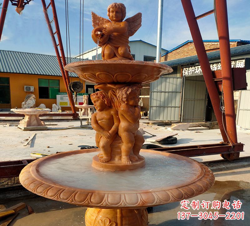 南阳大理石风水球雕塑传承古老文化