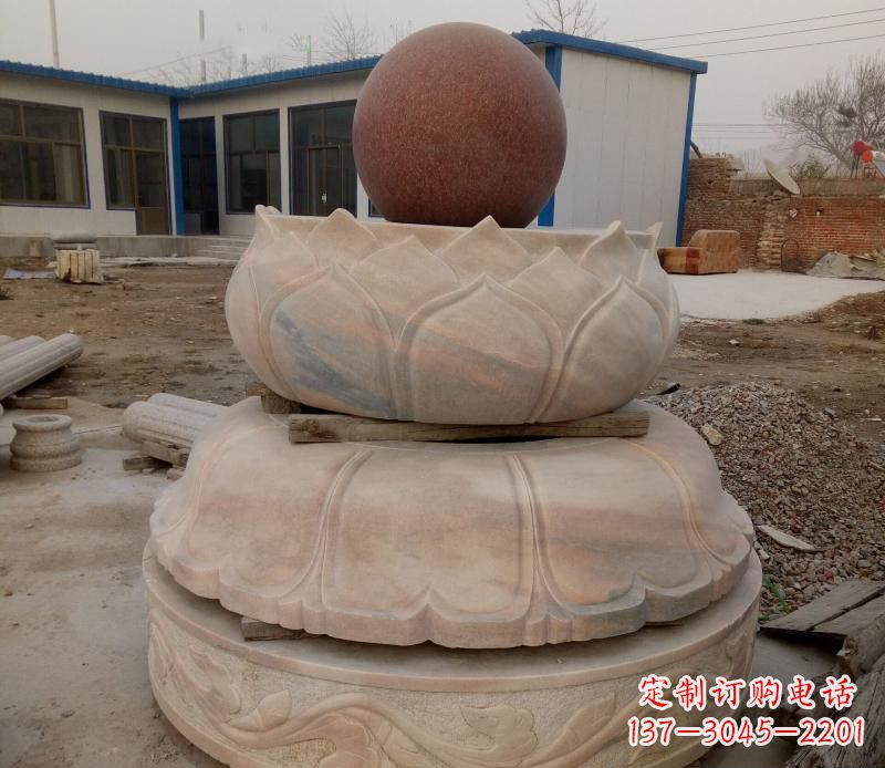 南阳大理石风水球雕塑