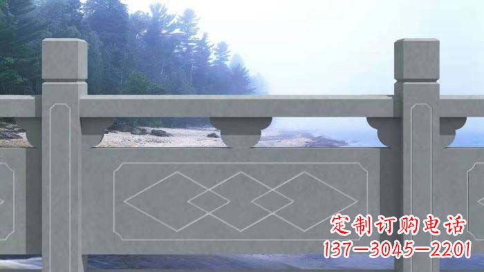 南阳大理石护城河栏板石雕 (2)