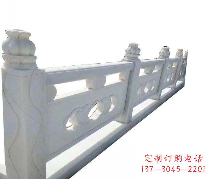 南阳精美大理石栏板雕塑