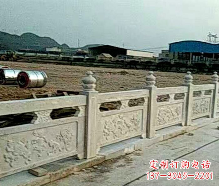 南阳大理石景区栏板石雕 (4)