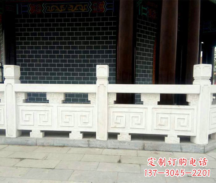南阳大理石景区栏板石雕 (5)