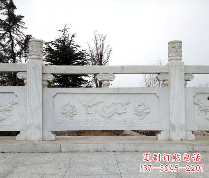 南阳大理石景区栏板石雕_2