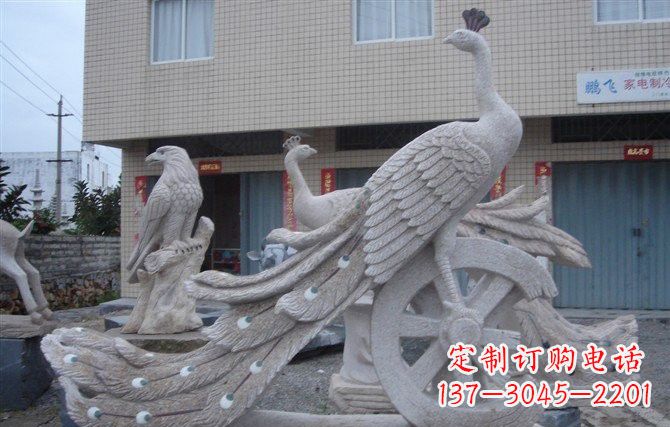 南阳大理石孔雀石雕
