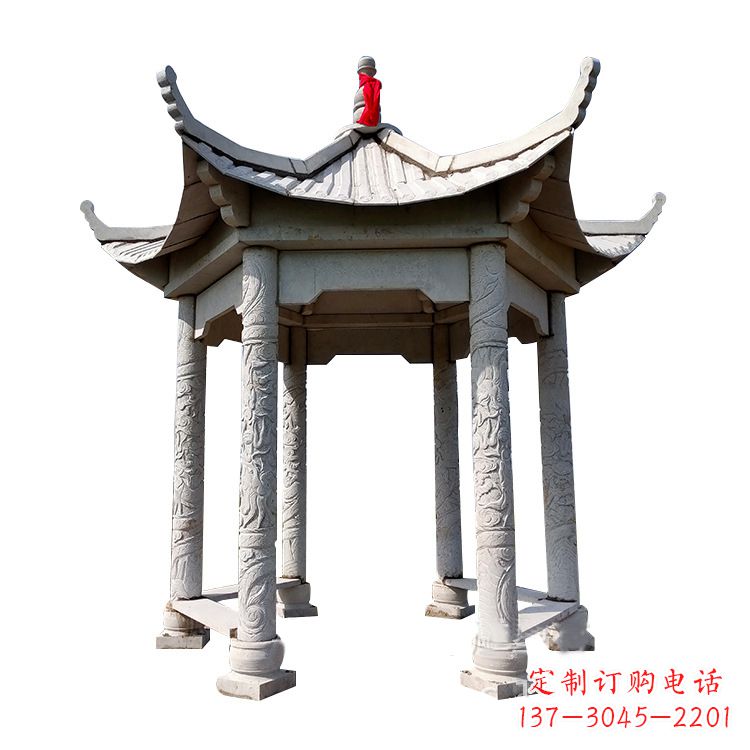 南阳中领雕塑大理石凉亭雕塑