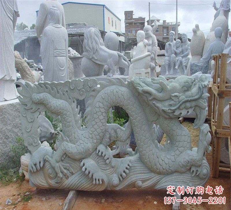 南阳大理石龙石雕