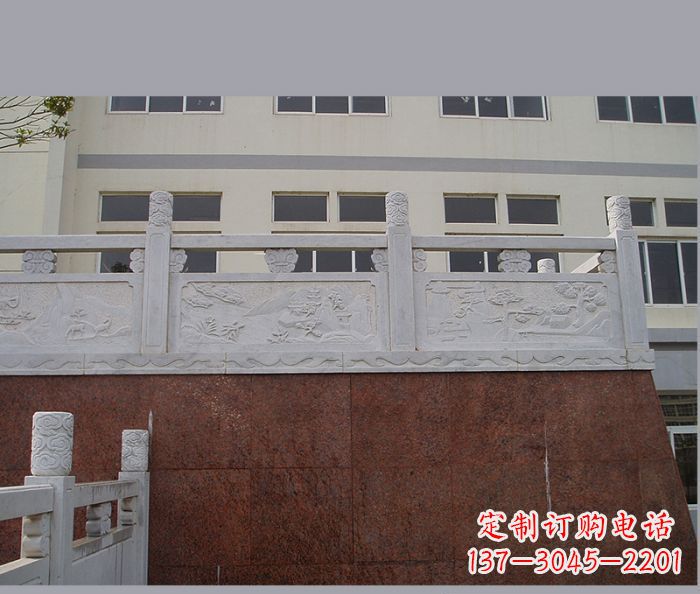 南阳精致美观的大理石栏板雕塑