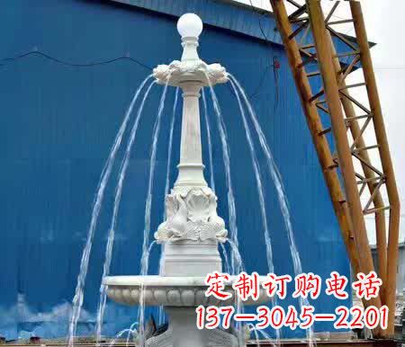 南阳精致大理石喷泉雕塑