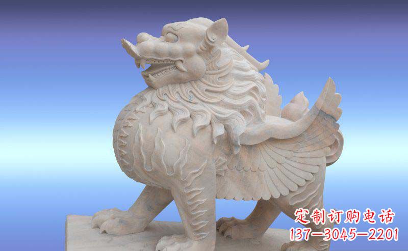 南阳大理石貔貅雕塑神兽石雕