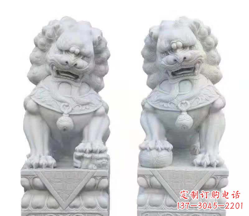 南阳大理石狮子雕塑