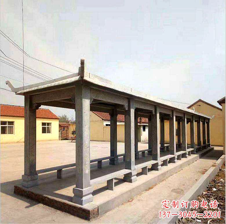南阳长廊雕塑大理石石雕艺术的精美绽放
