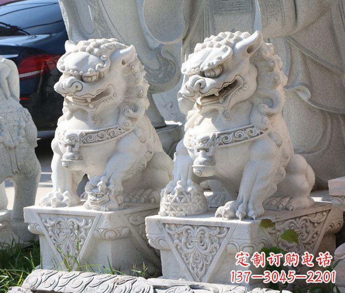 南阳大理石狮子雕塑