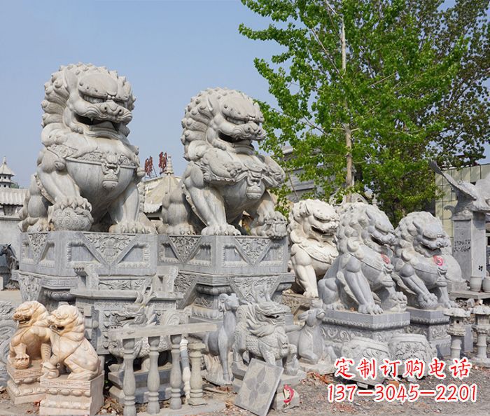 南阳大理石狮子雕塑