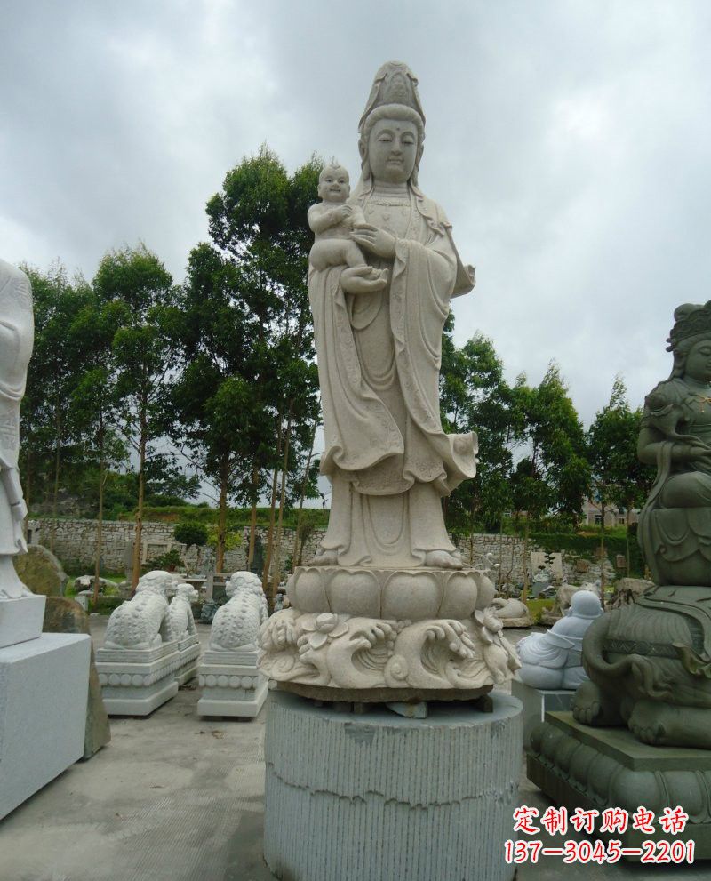 南阳大理石观音像
