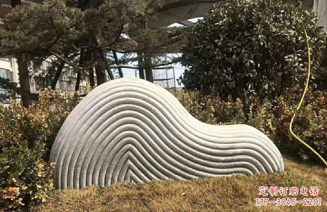 南阳高雅大理石纹理假山雕塑