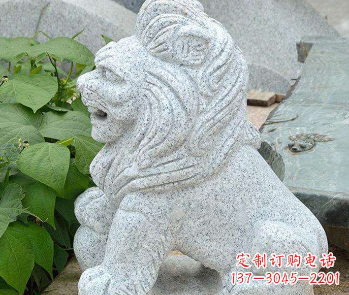 南阳大理石狮子雕塑