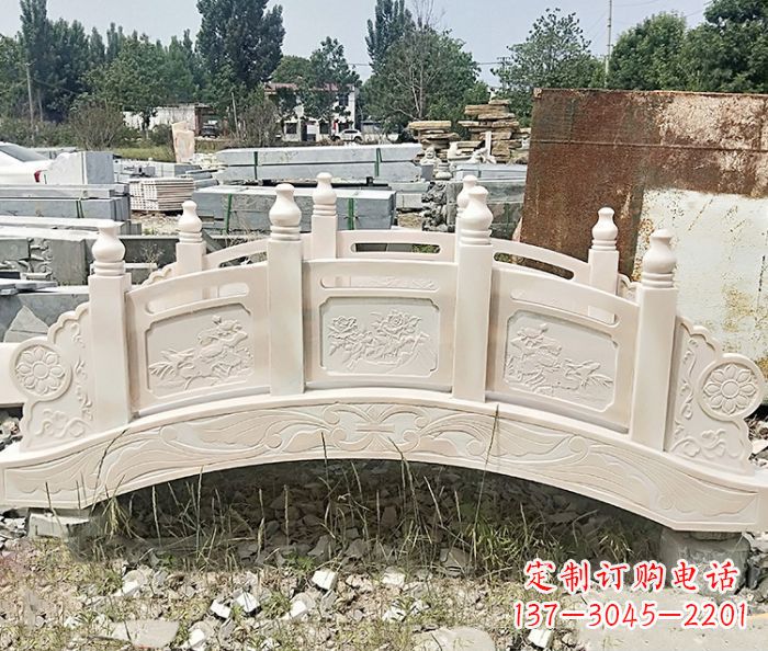 南阳大理石小型拱桥雕塑