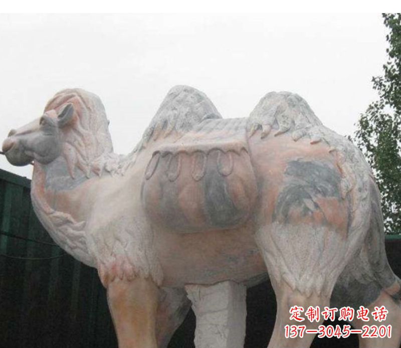 南阳新颖精美的骆驼石雕