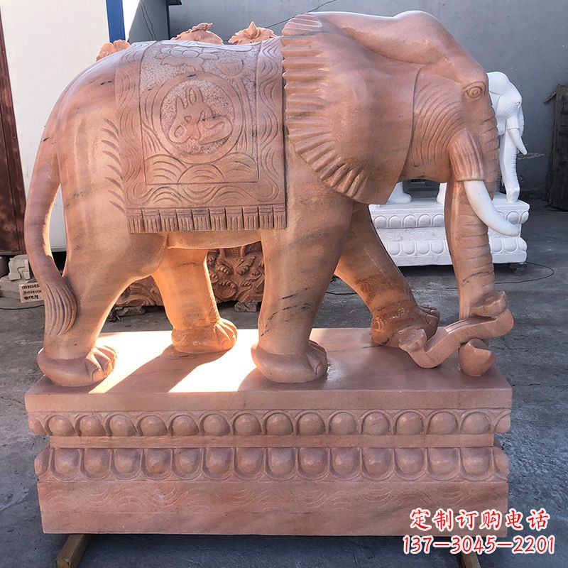 南阳大象 石雕