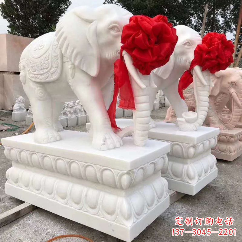 南阳大象石雕塑