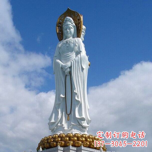 南阳观音石雕大型景观雕塑