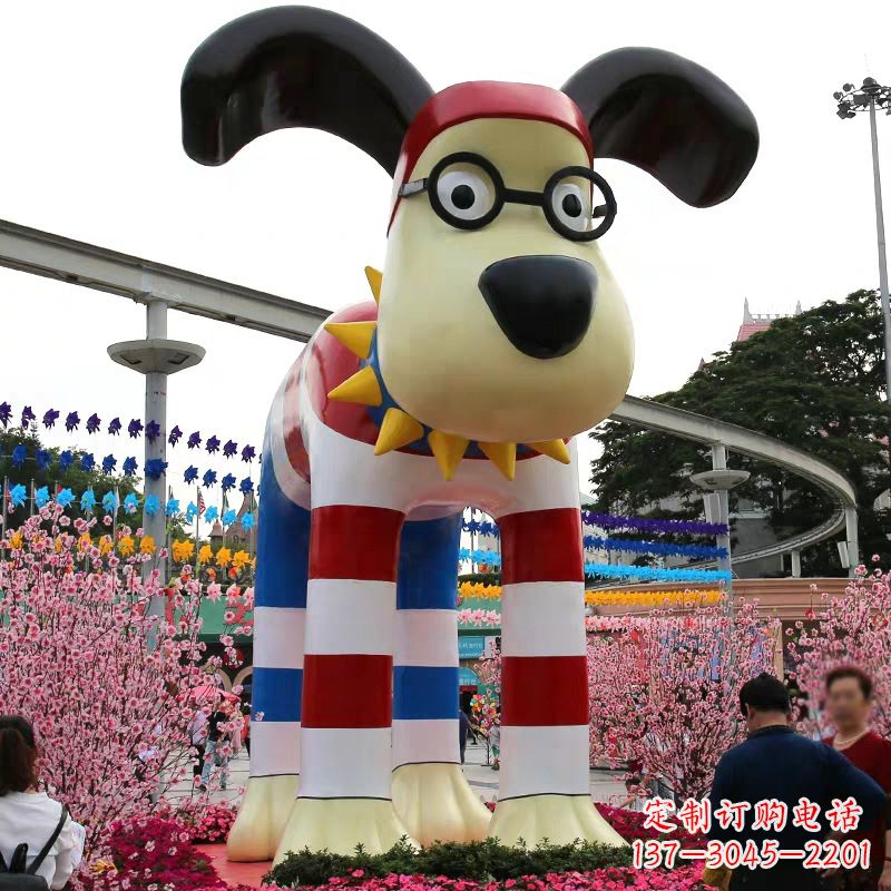 南阳大型动物雕塑-增添商场广场景观美陈