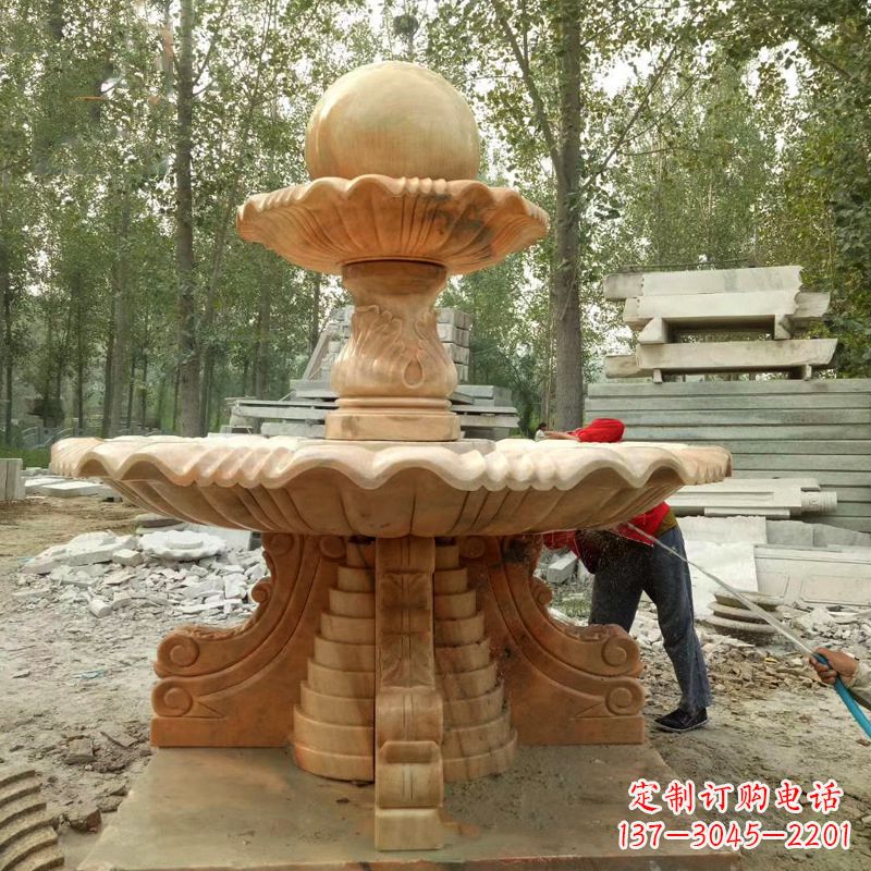 南阳大型石雕喷泉