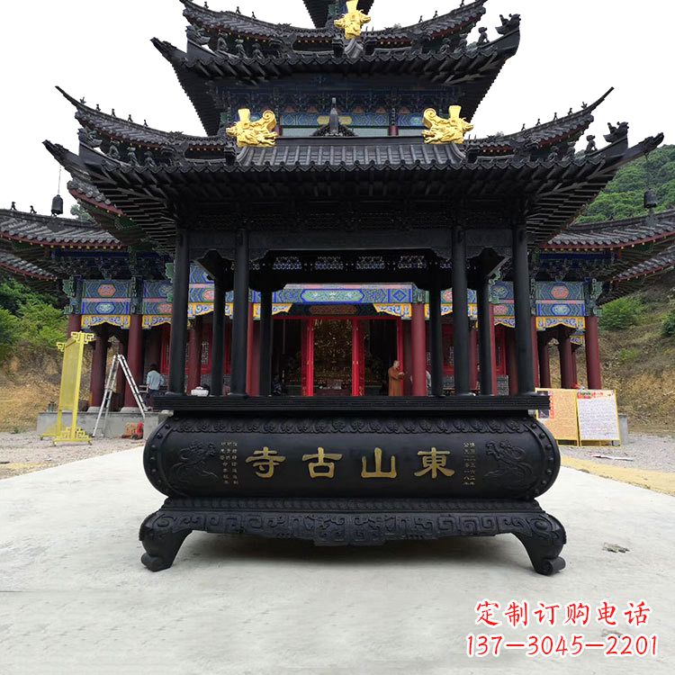 南阳大型寺庙香炉雕塑