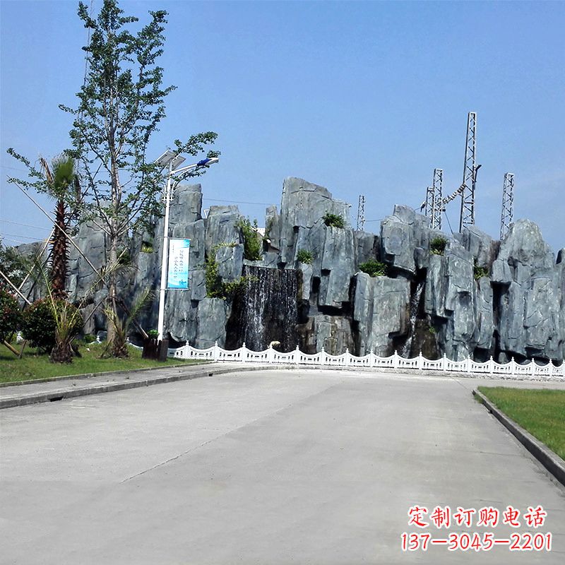 南阳大型塑石假山雕塑