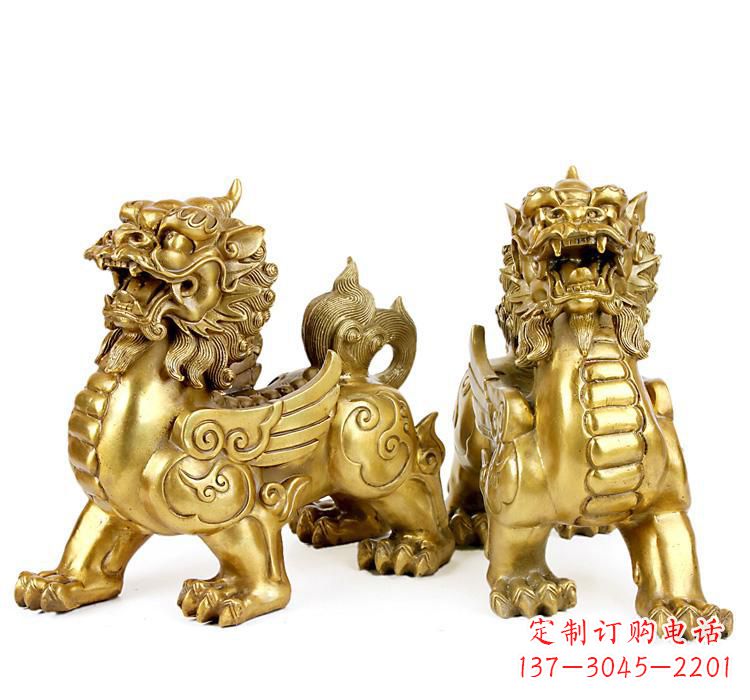 南阳大型铜雕貔貅