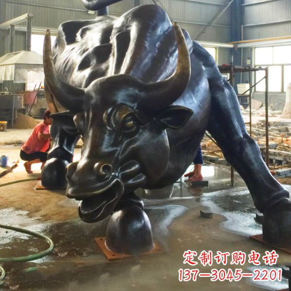 南阳大型铸铜动物雕塑