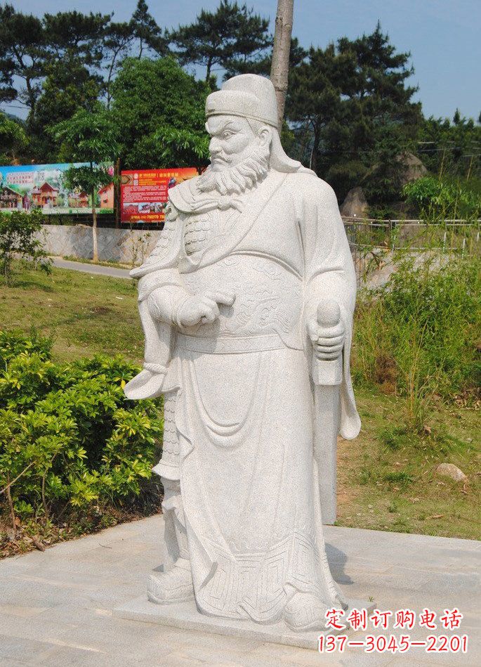 南阳道教神像钟馗石雕